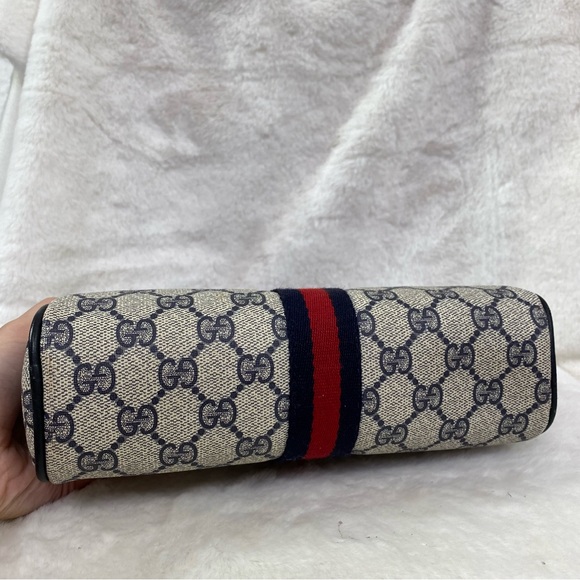 GUCCI GG Authentic vintage toiletry travel makeup pencil case bag toiletries - Picture 3 of 14